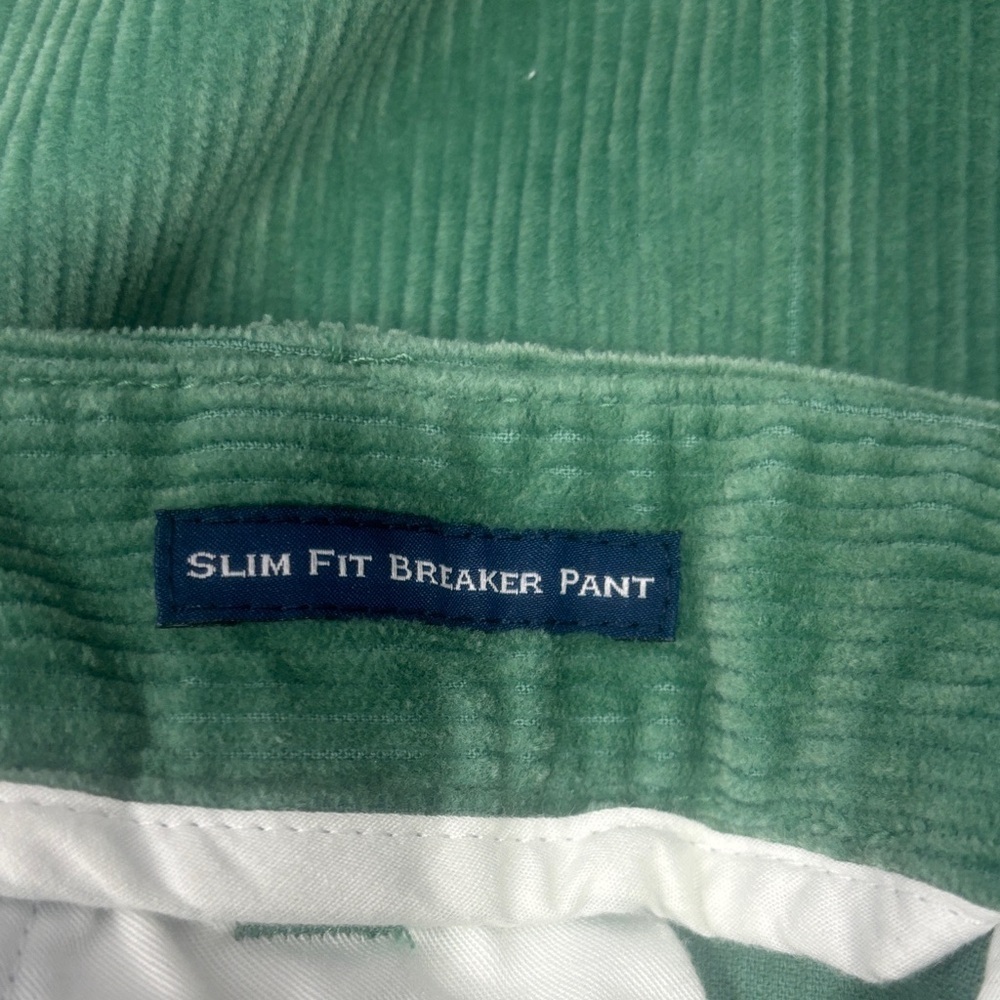 Vineyard Vines Men's Green Corduroy Pants - Picture 5 of 5